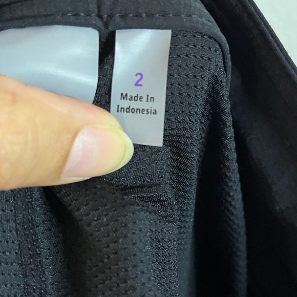 Athleta Black Zip Pocket Athletic Skort Women’s Size 2 Lightweight Performance - Picture 5 of 16